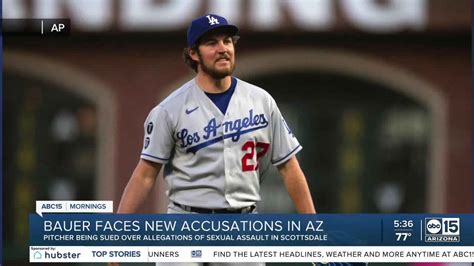 Arizona woman alleges sexual assault by Trevor Bauer; he denies allegation and countersues
